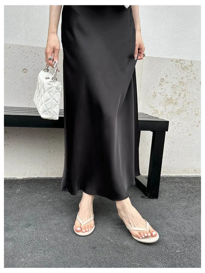 2026 New Summer Thin Heels Slippers Sandals Narrow Band Slides Ladies Shoes Fashion Women Pumps Flip Flops Luxury Slippers Shoes