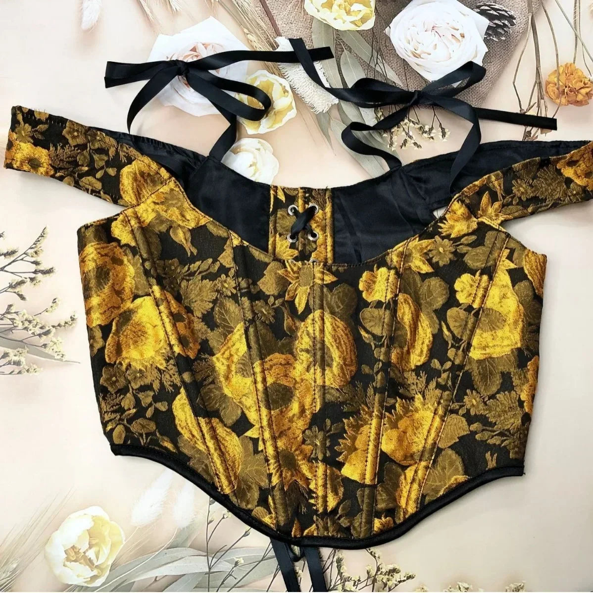 Lolita Tanks Corset Sexy Slimming Bandage Shapewear Women Evening Party Elegant Retro Bustier Top Streetwear Woman Clothes