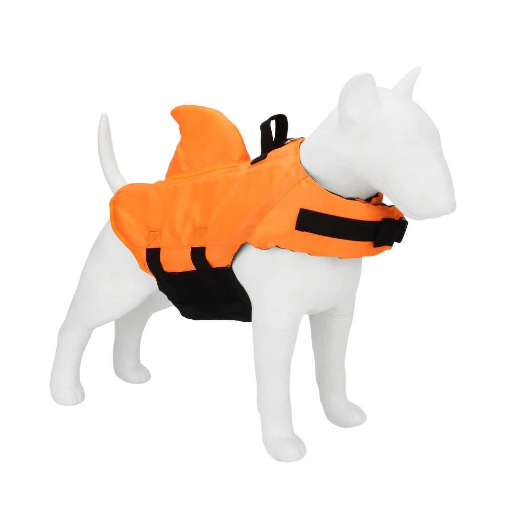 Shark Dog Life Vest Swimwear Puppy Jacket Dog Swimming Suit Pet Clothes For Small Medium Dog