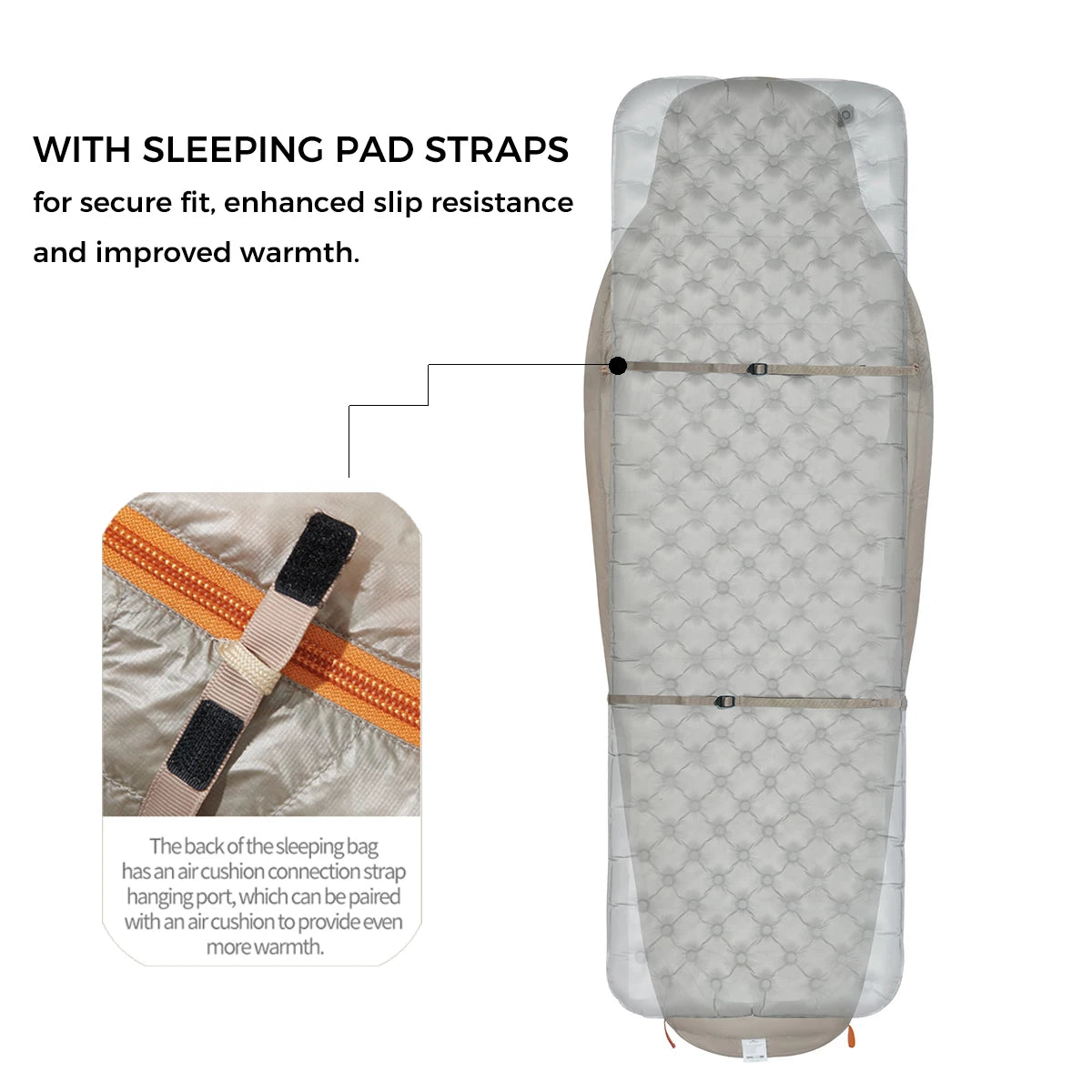 Naturehike Snowbird Pro Goose Down Sleeping Bag Winter Sleeping Bag Ultralight Hiking Camping Goose Sleeping Bag Thickened Cold