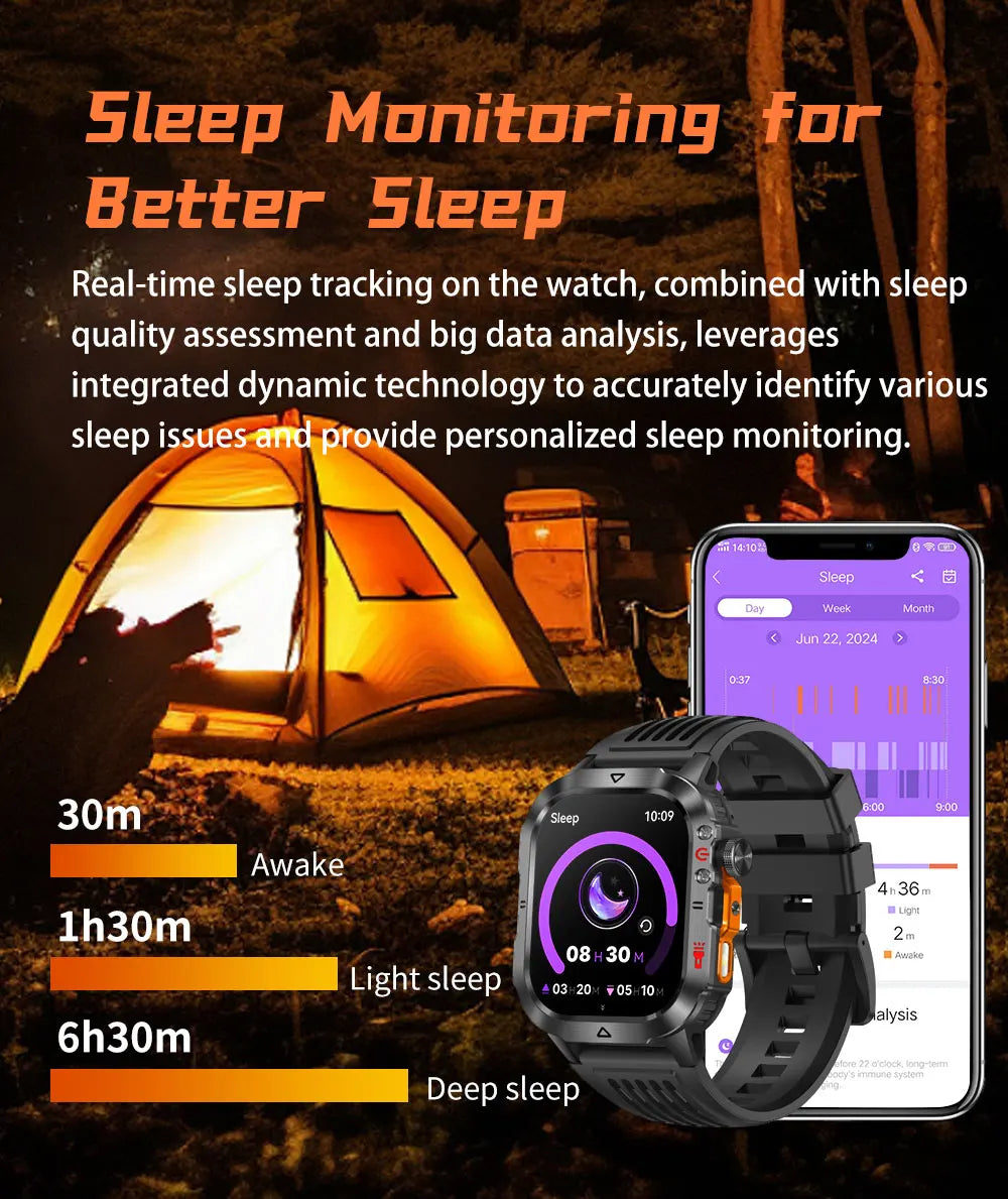 New Custom Co branded Men Transformers Smart Watch Outdoor 100mAh Battery GPS Flashlight BT Call Waterproof Sports Smartwatches