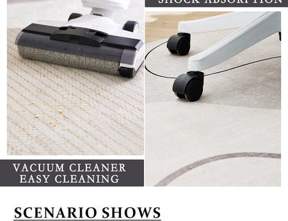 Large Area Carpet For Living Room Rug Bedside Bedroom Floor Mat Loop Pile TPR Non-Slip Waterproof Rugs 카페트 거실 대형 Alfombra Salón