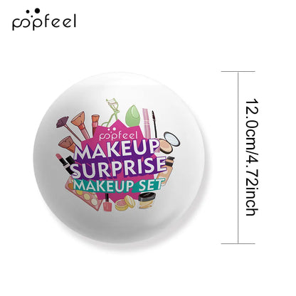 POPFEEL Spherical Packaging Makeup SetMaking It a Creative Gift Box Suitable Beginners, Perfect for Birthdays And Holidays.