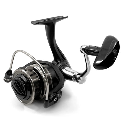 5.0:1 Spinning Fishing Reel Shallow Spool Max Drag 10kg 8BB Bass Pike Fishing For Carp fishing Wheel Salt Water Fishing Reel
