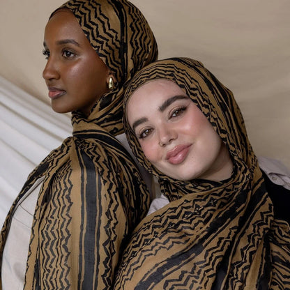 1Pcs Watercolor Print Lady Hijab Women Bohemian Soft Islam Ramadan Muslim Hijabs Foulard Femme Shawl Wrap Scarf Headscarf