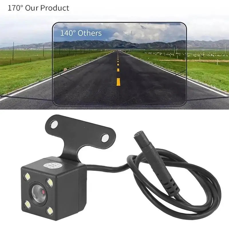 5 Pin HD Car Rear View Camera Wide Angle 170 Degree Parking Camera Reverse 4LED Night Vision Video Camera For Car Accessories