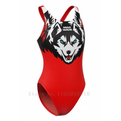 mad wave Women Sexy Swimsuit Skinsuit Diving Surfing Race Triathlon Training Body Physical Training Fitness Race Beach Casual