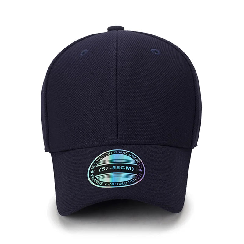 Back Closed Baseball Caps Full Closure Snapback Hats Hip Hop Hat for Men Women58-60cm Dad Hats Cap Kids Adults