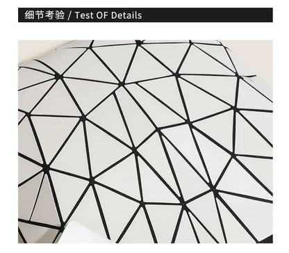 Luminous Bag Reflective Geometric Bags for Women 2024 Quilted Shoulder Bags Totes Female Handbags Bolsa Feminina Sac À Main
