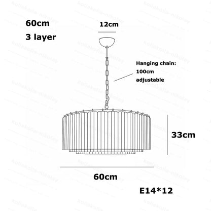 The Pink Love Glass Art Round 50-100cm Dimmable LED Chandelier Hanging Lamps Lustre Suspension Luminaire Lampen For Living Room