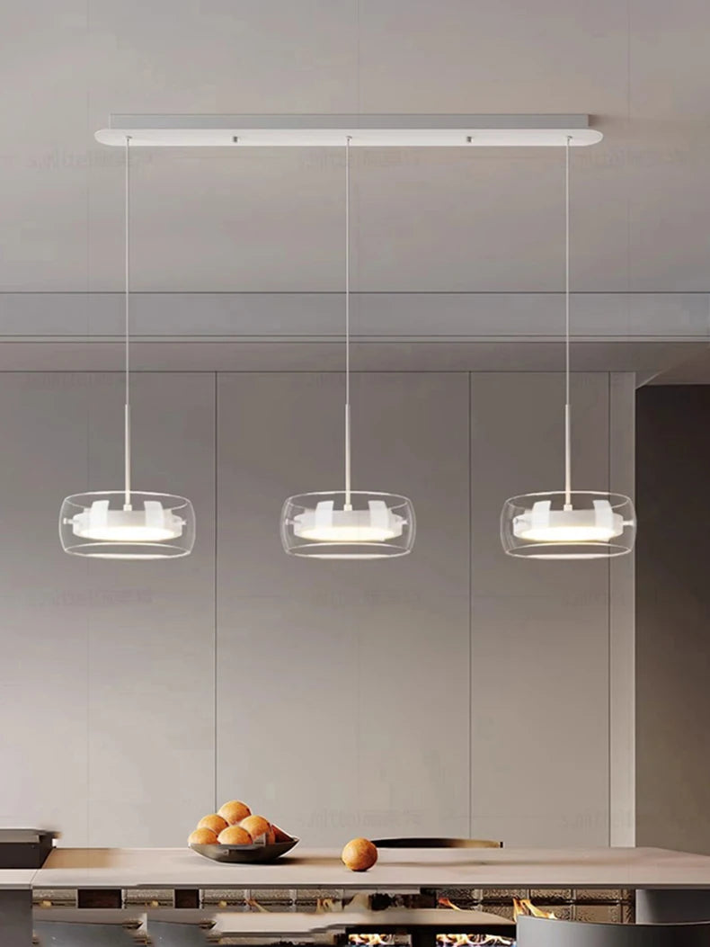 Modern home decor led lights pendant light lamps forstaircase Chandeliers for living room hanging light indoor lighting