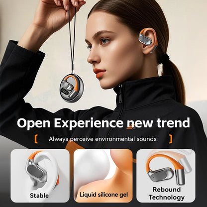 Tecsire OWS Bluetooth Earphones Earhook Wireless Earbuds Hifi Stereo Headset ENC Mic for Sports Audio Book
