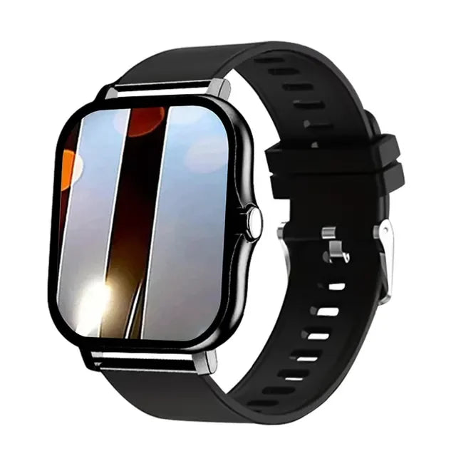 1.83'' Sport Smart Watch Fitness Clock Health Monitor Waterproof Smartwatch Wireless Call Watches for Men Women IOS Android 2025