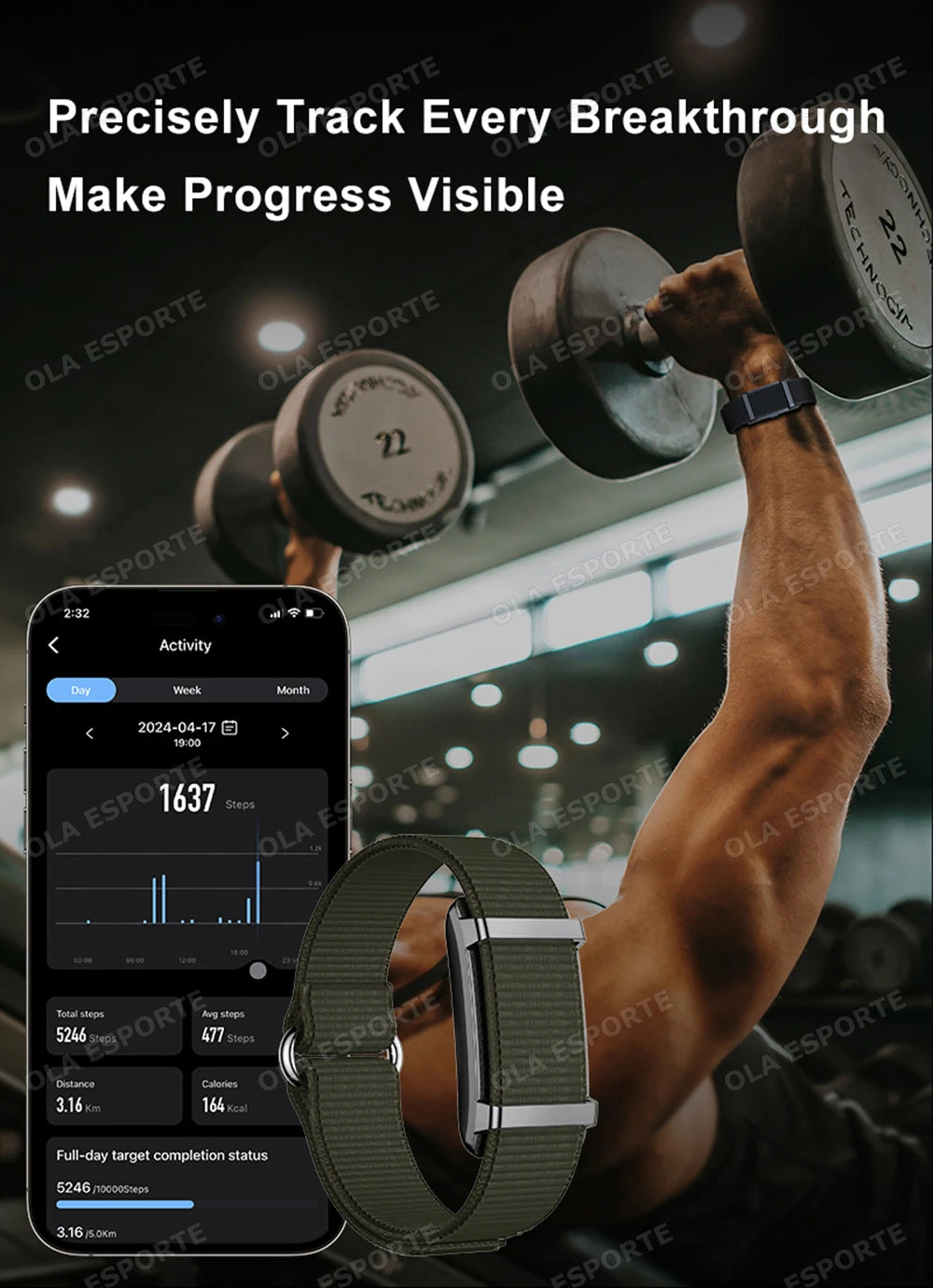 New 2208A Smart Bracelet Heart Rate Blood Pressure Monitor Pedometer Sport Fitness Tracker for Men Women Electronic Bracelet
