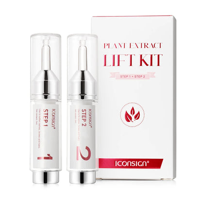 ICONSIGN Cysteamine Lift Kit 8-12 Min Plant Extract Vegan Ingredient Eensitive Skin Eyelash Brow lift Gift Beauty Makeup Sets