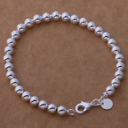 925 Sterling Silver Bracelet Heart High Quality Romance Chain For Woman Men Fashion Engagement Party Wedding Jewelry Gift