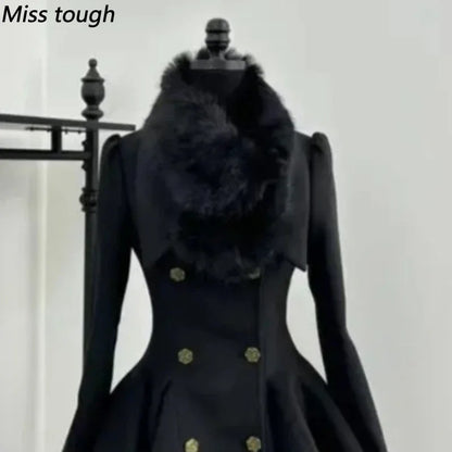 Autumn Korean Fashion French Elegant Women's Suit Warm Y2k 2 Piece Set Office Lady Slimming Design Party Outfits Woman Clothing