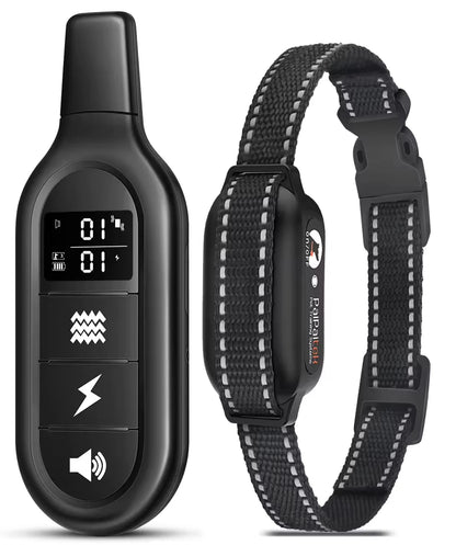 Paipaitek 1000M Dog Training Collar All Size Dog Waterproof Electric Collar for Dog Training Rechargeable Dog Anti Bark Collar