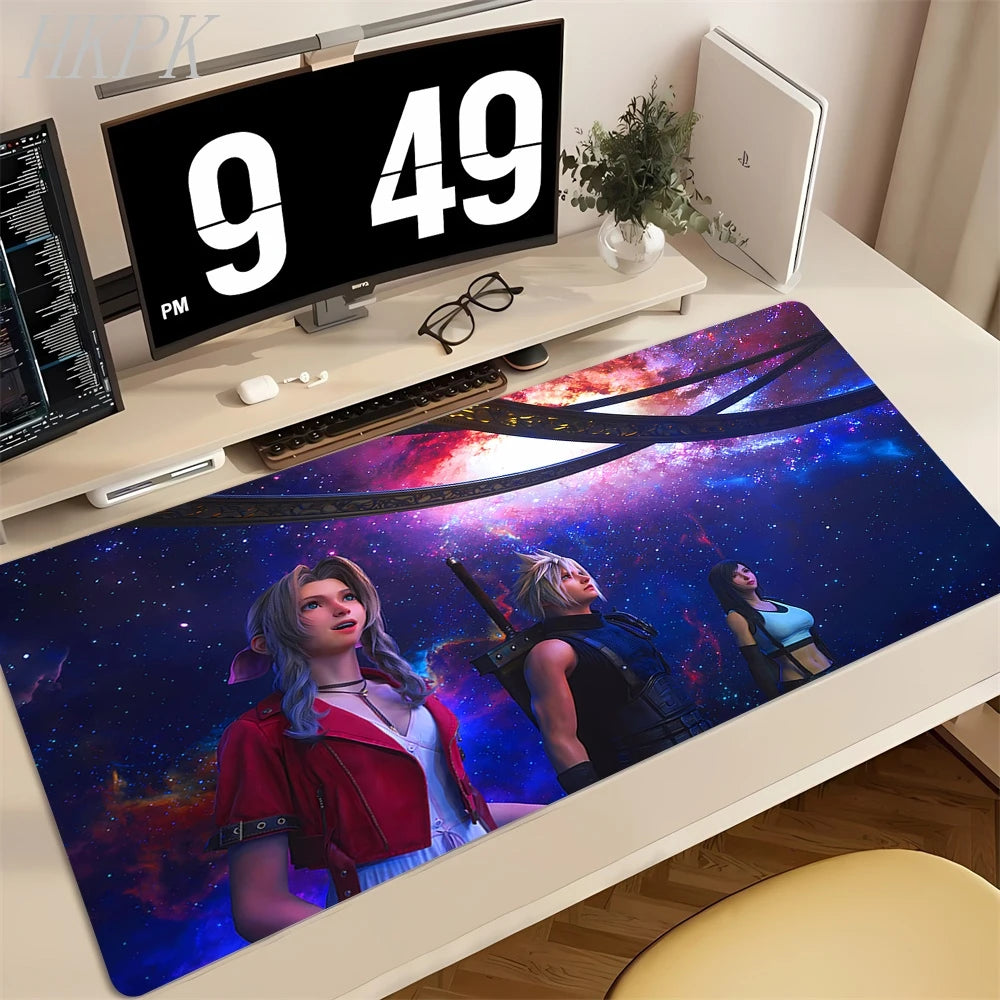 Large Game FINAL FANTASY IX Mouse Pad XXL Mouse Pad For Home Office Waterproof Deskmat Computer Mouse Pad Keyboard Mat