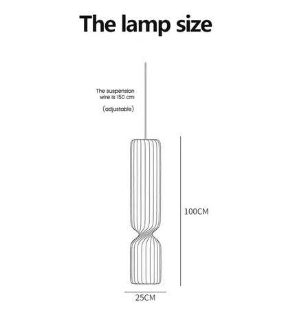 Nordic Fabric Creative Ceiling Hanging Lamps Living Room Chandelier Home Decoration Bedroom LED Pendant Lights Bedside Light