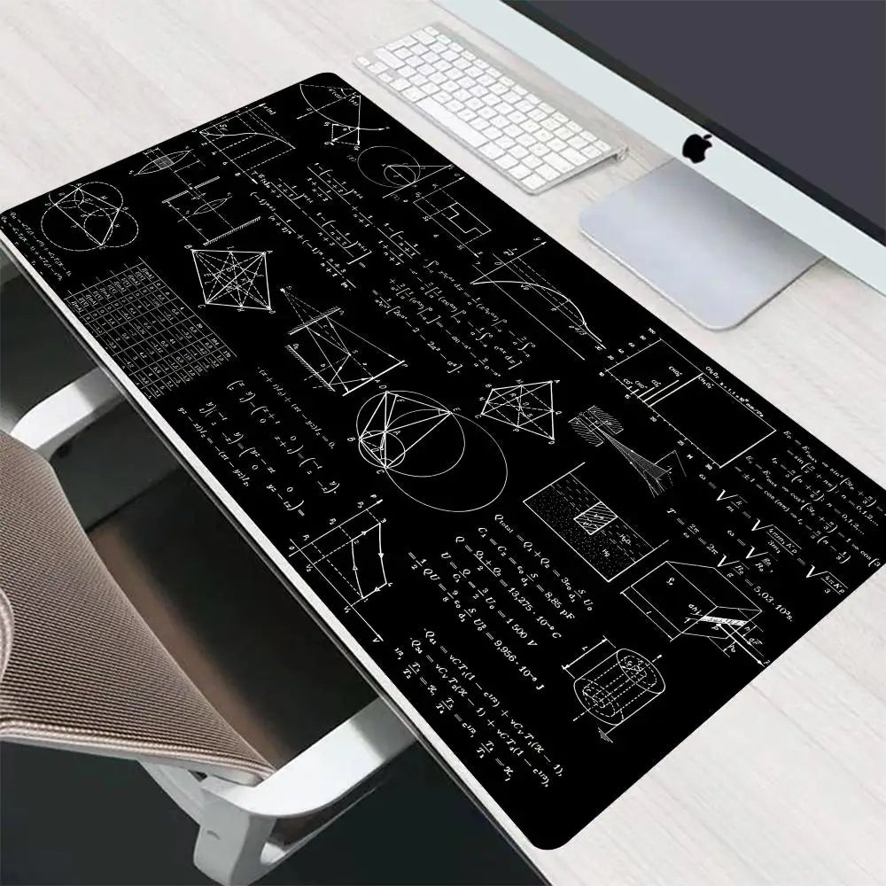mathematical formula MousePad Mouse Pad Large Computer Office Table Mat XXL Anti-slip HD Gaming Keyboard Mousepads Long Desk Mat