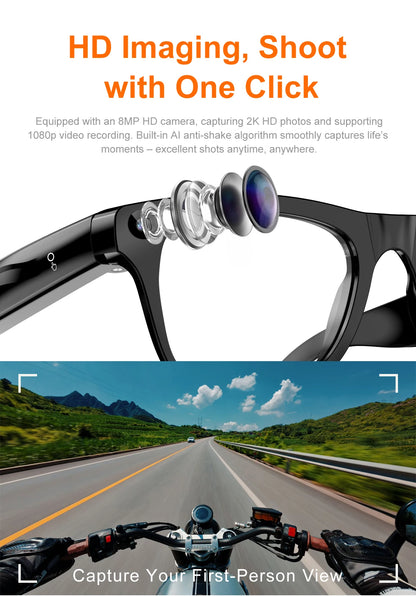 Xiaomi Smart AI Glasses 800W HD 8K Shooting Camera Video Record Photo Voice Call Translation Waterproof Smart Sunglasses 2026