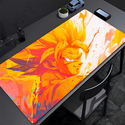 Mouse Pad Large Dragon Ball Gamer Keyboard Mat Pads Gaming Desk Protector Laptops Mousepad Deskmat PC carpet HD Anime Mousepad