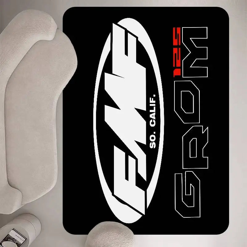 FMF Racing Logo Bath Mat Nordic Style Home Doormat Bathroom-Toilet Mats Bedroom Welcome Doormat