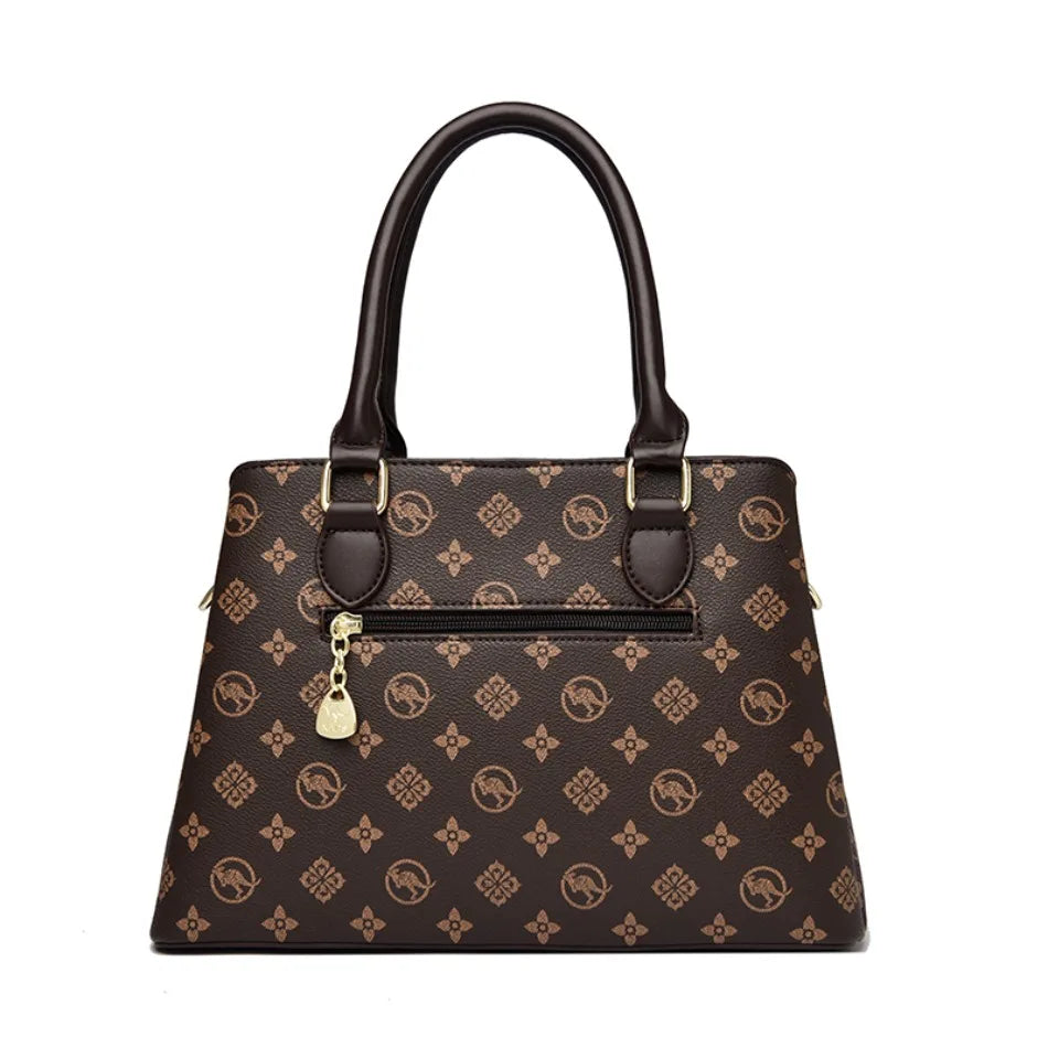 Luxury Women Handbag Fashion Print Large Capacity Shoulder Crossbody Bag Leisure Designer Soft Leather Ladies Purses and Handbag