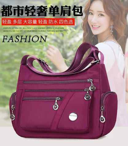 Fashion Casual Crossbody Shoulder Bag Women Bag Nylon Waterproof Messenger Bags For Lady Handbags High Quality Multifunctional