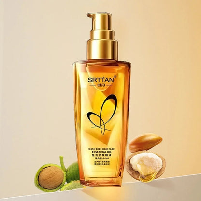 Deep nourishing hair care essential oil can increase luster and improve hair repair and damage fragrance