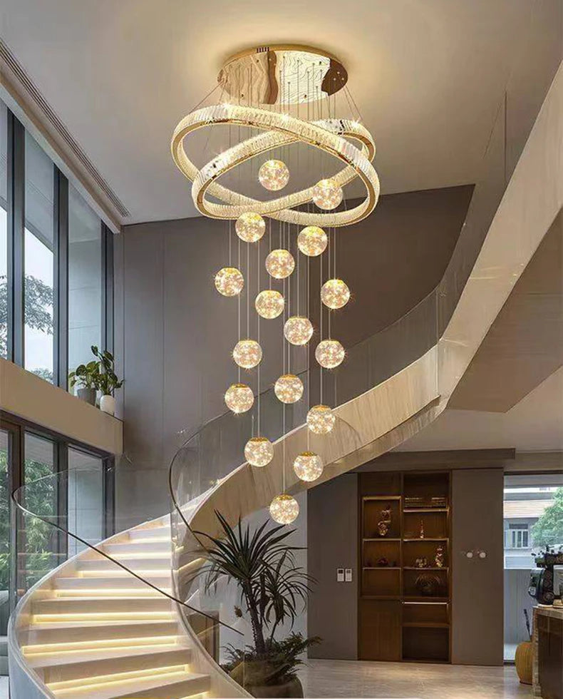 Home decorationPendant lights, luxury crystal living room chandelier, bedroom Pendant lamp, ceiling light, indoor lighting