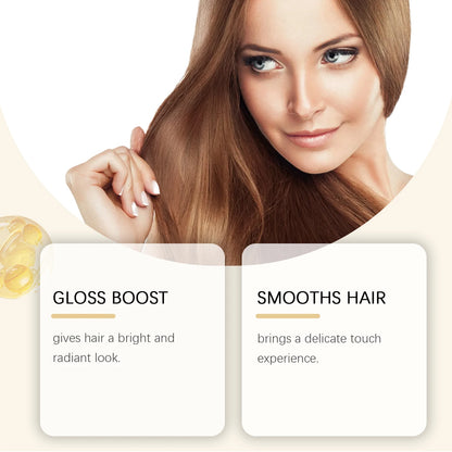 Jojoba Hair Essencial Oil Deep Nourish Scalp Voluming Anti-Frizzy Repair Damaged Hair Oil Enhance Shine Moisturizing Hair Care
