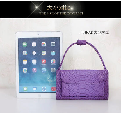 Luxury Snake Pattern Chain Flap Handbags Evening Clutches Crossbody Messenger Shoulder Bags Women Female Ladies Luxurious Purses