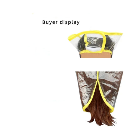 Shampoo hair care funnelOiled oil-dyeing protective  shoulder hairdressing toolsShampoo funnel barber equipment hair tools salon