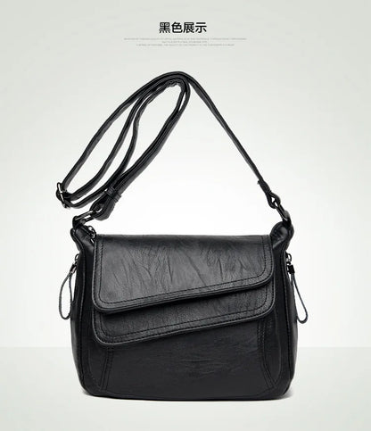 Luxury Designer Handbag High Quality Soft Leather Purses And Handbags Casual Shoulder Messenger Bags for Women 2024 New Sac