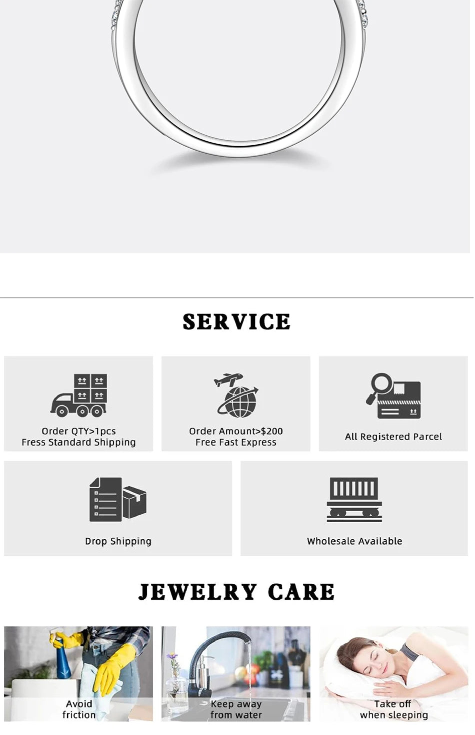 PERFANY 1.3CT Moissanite Ring for Women S925 Pure Silver Crown Double Layer Design Laboratory Diamond Wedding Luxury Jewelry
