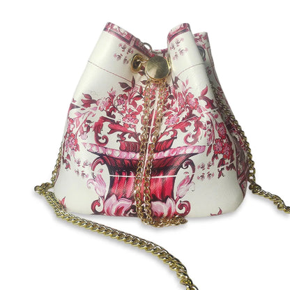 Bucket bag 2024 new casual large-capacity crossbody bag luxury chain shoulder bag women's bag