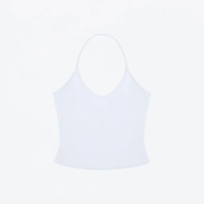Womens Wide Shoulder Strap Tank Top Racerback Sports Vest High Stretch Slim Fit Basic Camisole Multi Color Casual Workout Wear