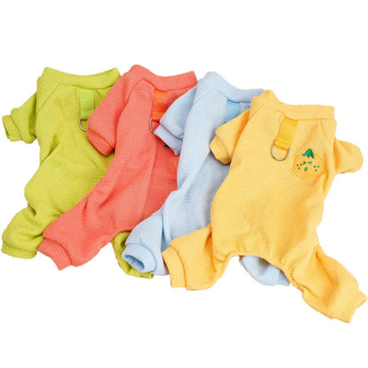 Dog Clothes Mesh Pajamas Jumpsuit Overalls For Small Dogs Chihuahua Shih Tzu Puppy All-In-One Tracksuit Pet Costume Bodysuit XXL
