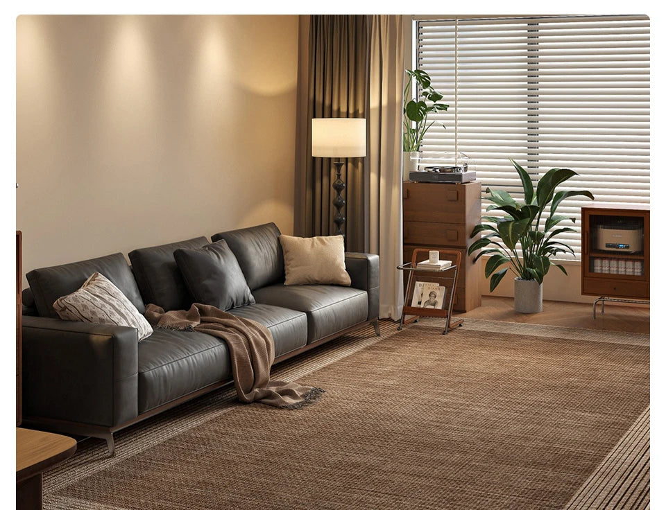 Large Area Carpet For Living Room Rug Bedside Bedroom Floor Mat Loop Pile TPR Non-Slip Waterproof Rugs 카페트 거실 대형 Alfombra Salón