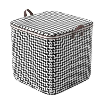 Quilt Storage Box Dustproof Organizers Non-Woven Wardrobe Space Saving Bag House-Moving Bedding Box Storage Organization
