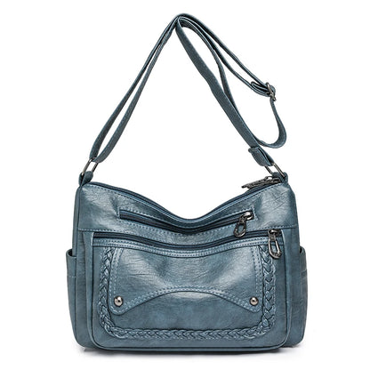 High Quality Leather Luxury Handbags Ladies Bag Designer Shoulder Crossbody Bags For Women 2024 New Bolsa Feminina Sac A Main