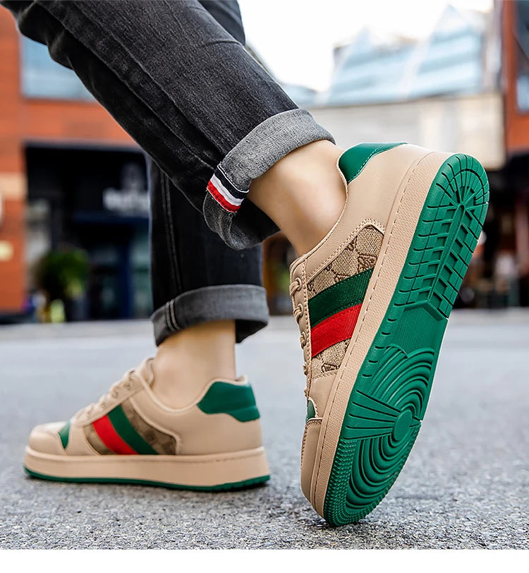 Shoes Men Sneakers Male Casual Mens Shoes New Genuine Cowhide Suede Shoes for All Seasons