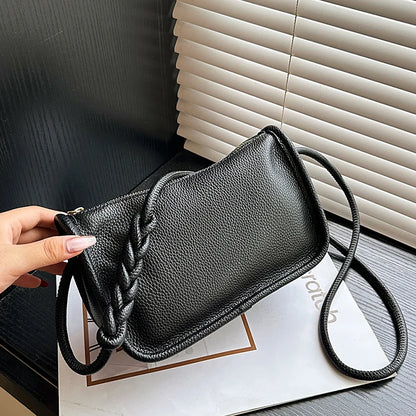 100%Real Cowhide Genuine Leather Sac Fashion Women Crossbody Bags For Ladies New High Capacity Shoulder Bag Handbag Female Purse