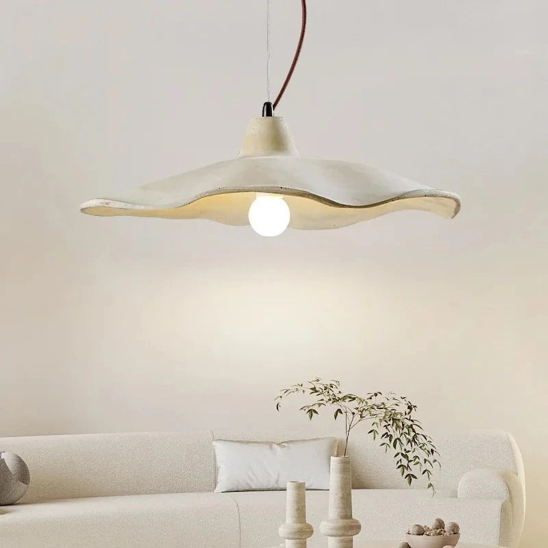 Japanese Wabi-Sabi Chandelier Bedroom Restaurant Bar Nordic Cream Style Modern Art Medieval Vintage Pendant Lights LED Lights