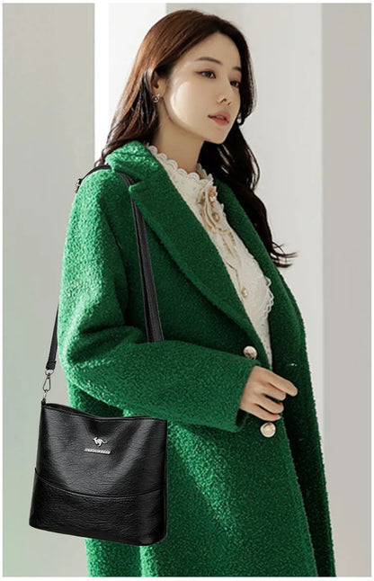 Genuine Brand PU Leather Sac Luxury Handbags Women Bags Designer Shoulder Crossbody Hand Bags for Women 2026 Purses and Handbags