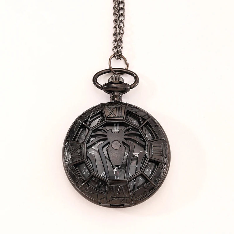 Fashion New Vintage Relief Carved And Hollowed Out Roman  Flip Style Pocket Watch On Chain Pendant Clock Chain Mens Women