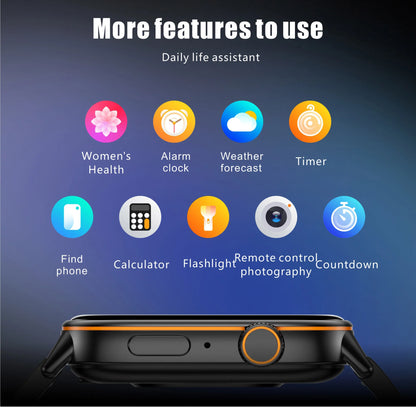 LIGE 2026 For Android IOS GPS Smart Watch Women 2.01" HD Screen Heart Rate Bluetooth Call Compass IP68 Waterproof Men Smartwatch
