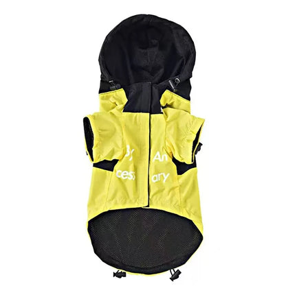 Fashion Pet Dog Clothes  Raincoat Waterproof Reflective Pet Jacket Dog Cat Coat for Small Medium Large Dogs Clothes